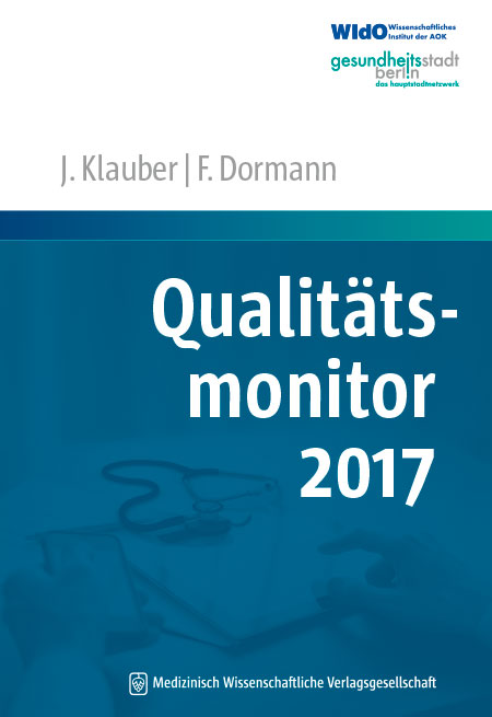 Cover der WIdO-Publikation Qualitätsmonitor 2017